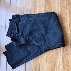 Everlane high rise straight ankle